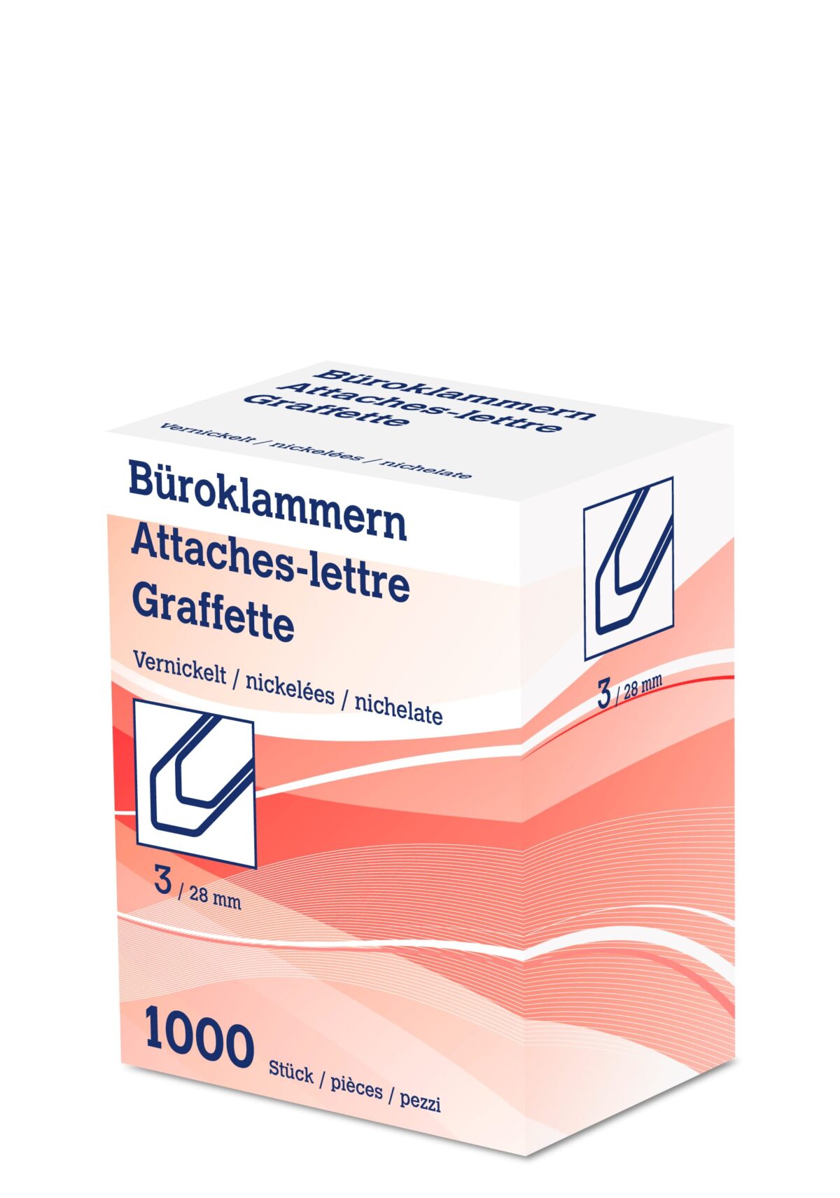 NEUTRAL Büroklammern Nr. 3 6212 28mm vernickelt 1000 Stk. – Hochwertig & günstig bei ShopDeca