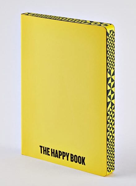 NUUNA Notizbuch Graphic A5 53375 Happy Book,Punkte,256 S.