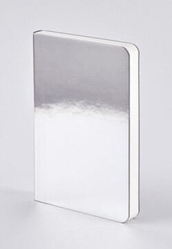 NUUNA Notizbuch Shiny Starlet A6 53962 Silver,Punkte,176 S.