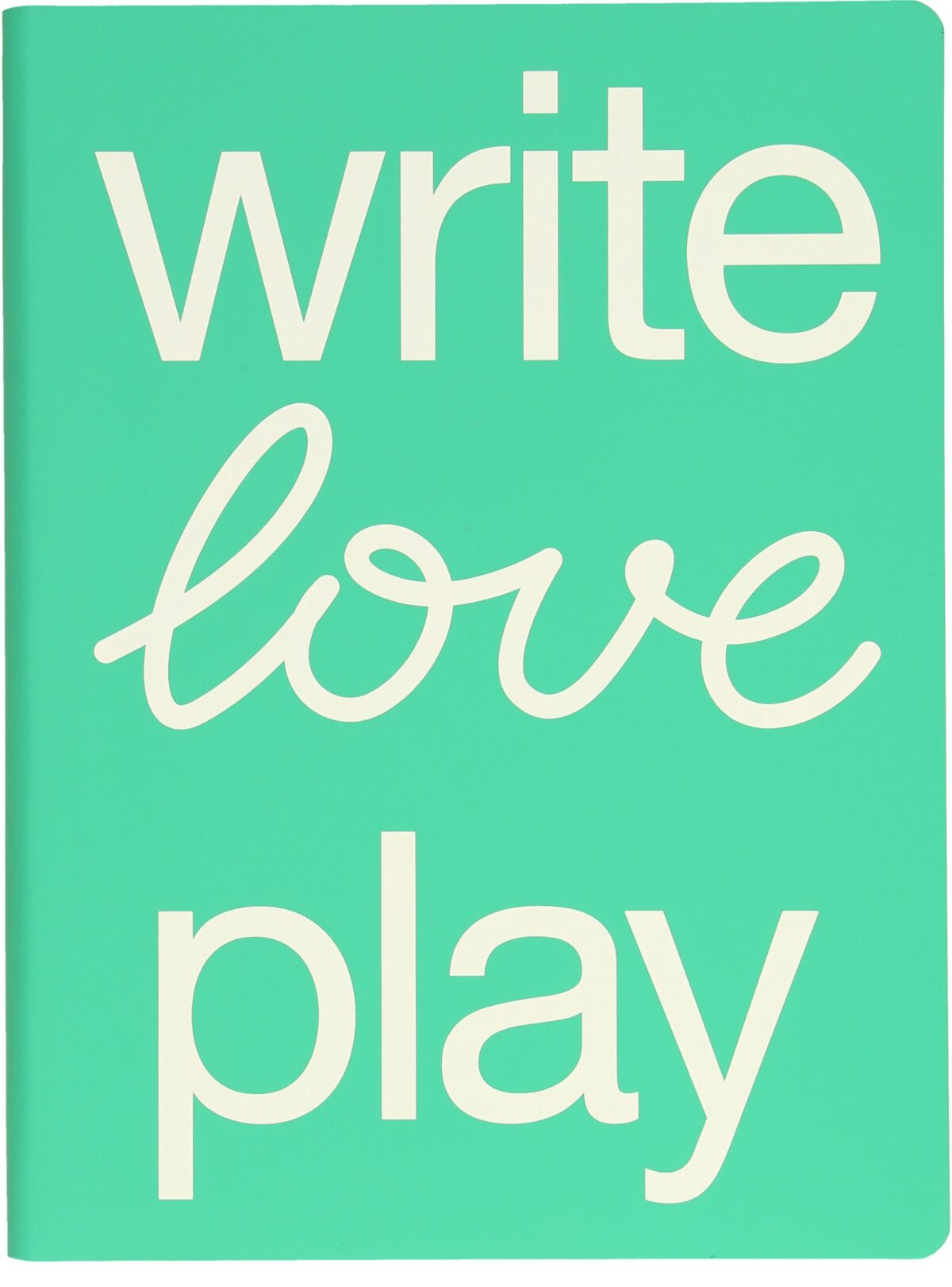 NUUNA Notizbuch Graphic L 56383 WRITE LOVE PLAY 256 Seiten – Hochwertig & günstig bei ShopDeca