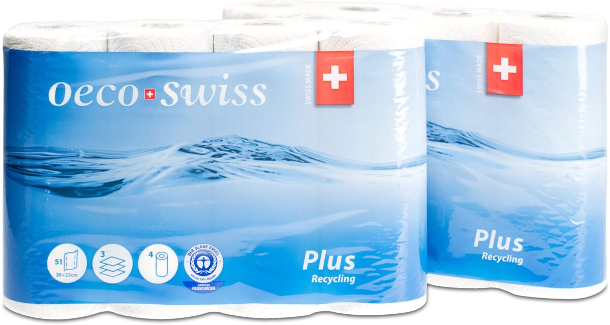OECO SWISS Haushaltspapier Plus 3388517 4 Rollen – Hochwertig & günstig bei ShopDeca