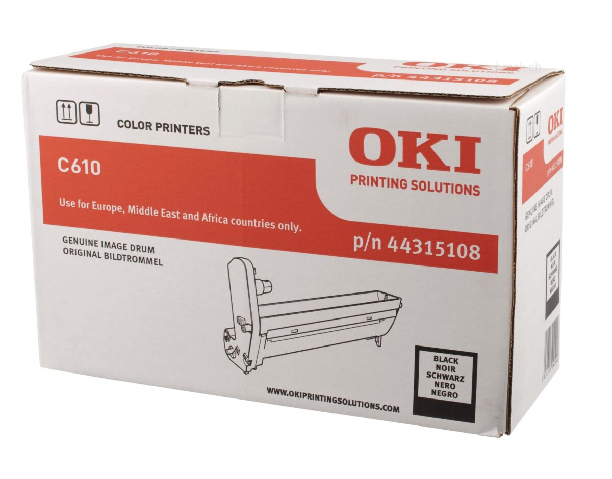 OKI Drum schwarz 44315108 C610 20'000 Seiten – Hochwertig & günstig bei ShopDeca