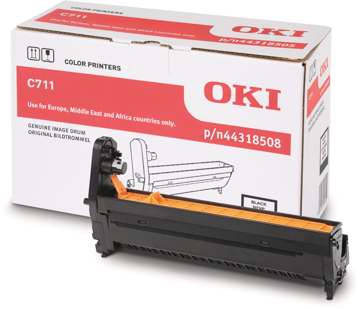 OKI Drum schwarz 44318508 C711 20'000 Seiten – Hochwertig & günstig bei ShopDeca