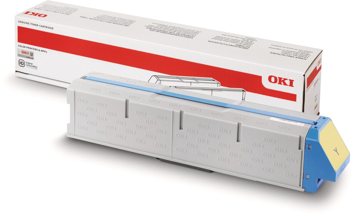 OKI Toner yellow 45536413 C931 24'000 Seiten – Hochwertig & günstig bei ShopDeca