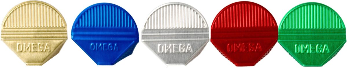 OMEGA Eckklammern 100/21 bunt assortiert 100 Stk. – Hochwertig & günstig bei ShopDeca