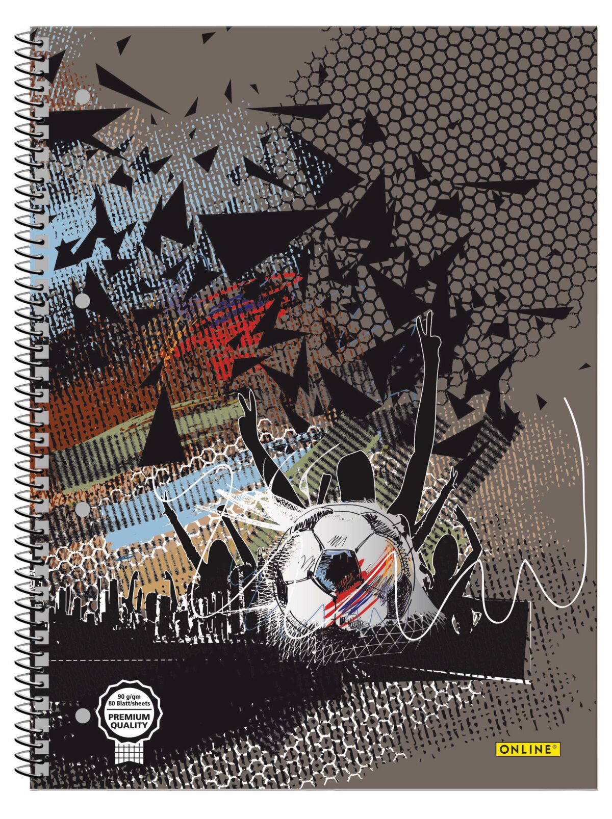 ONLINE Collegeblock Trophy A4 07765/9 kariert, 90g, 80 sheets – Hochwertig & günstig bei ShopDeca