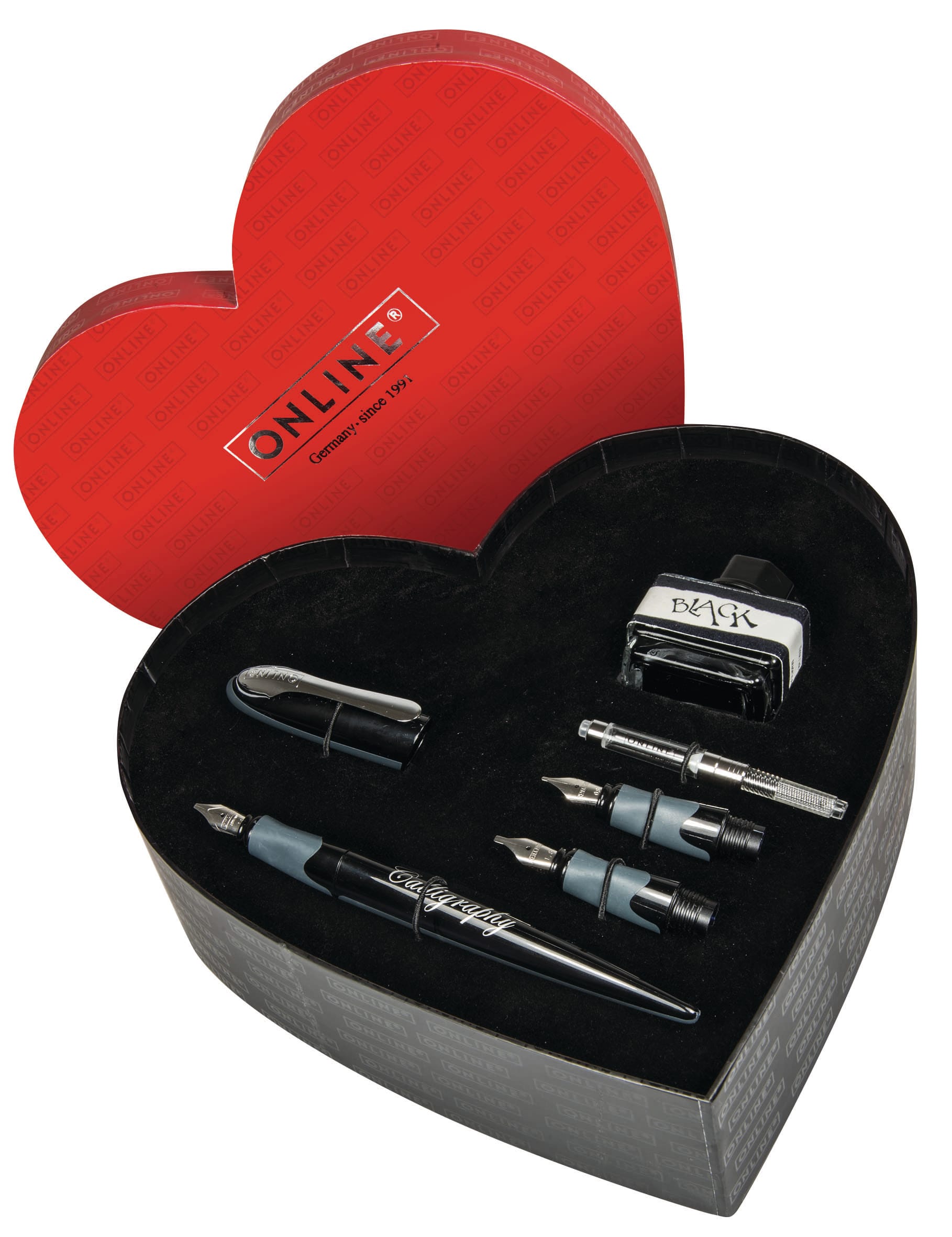 ONLINE-10033-4014421100337 ONLINE Calligraphy Set Air 1.4mm 10033 Heart Box – Hochwertig & günstig bei ShopDeca