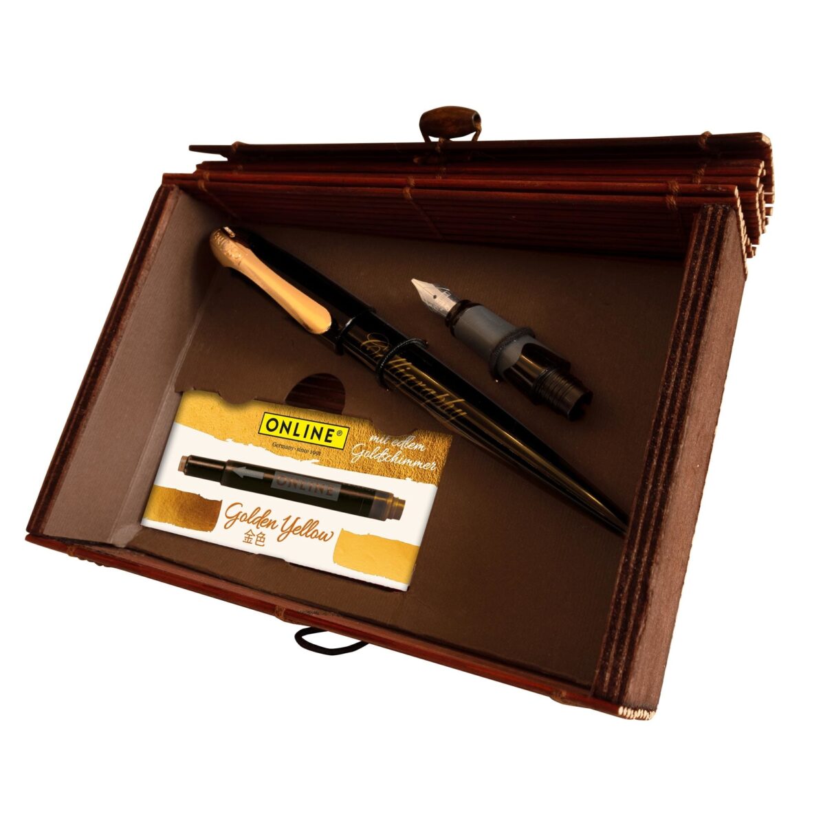ONLINE Füllhalterset Air Rose 10058 black Bamboo Box – Hochwertig & günstig bei ShopDeca