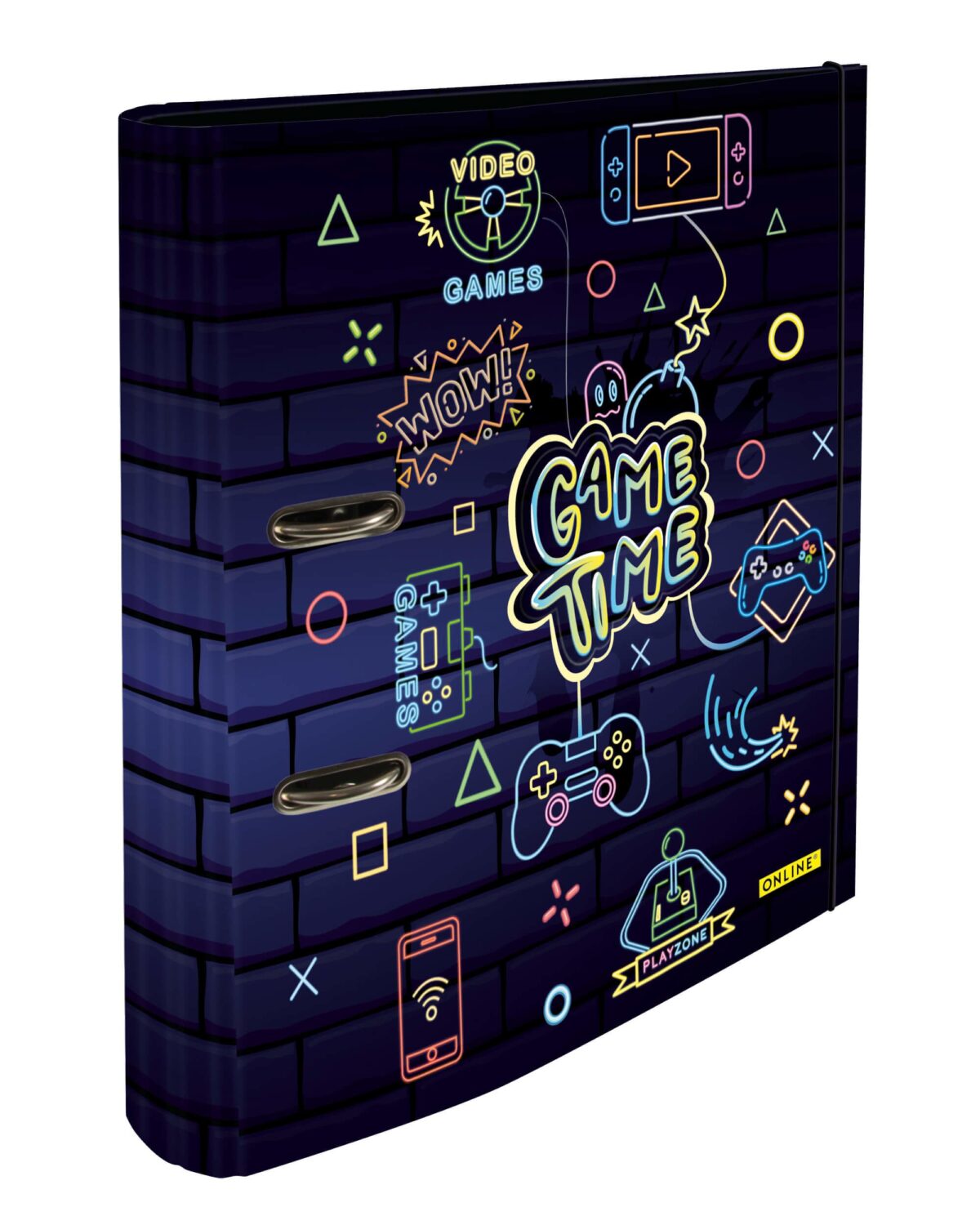 ONLINE Ordner Game Time 7cm 10140/6 mit Gummiband A4 – Hochwertig & günstig bei ShopDeca