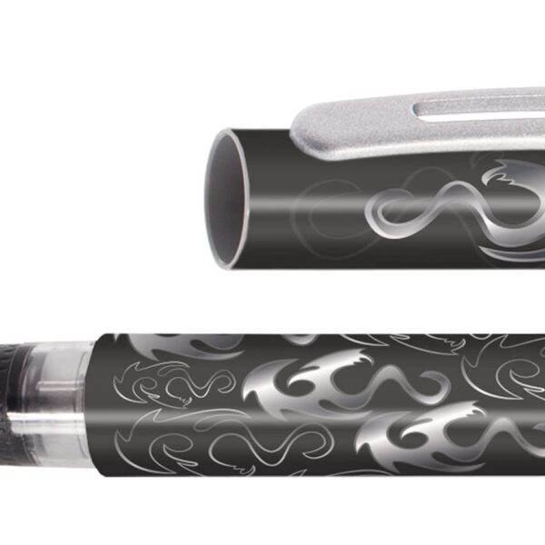 ONLINE Patronen Tintenroller 0.7mm 12029/3D Silver Phoenix