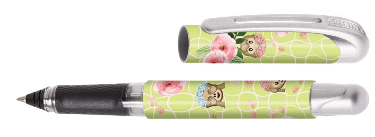 ONLINE Patrone Tintenroller 0.7mm 12236/3D Cute Roses, blau – Hochwertig & günstig bei ShopDeca
