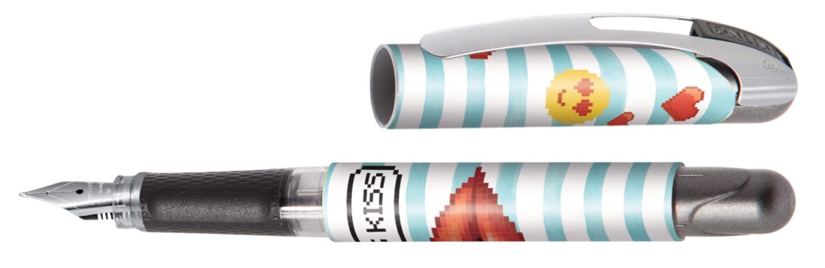ONLINE Füllhalter College II 0.5mm 12466/3D Kiss Kiss blau – Hochwertig & günstig bei ShopDeca