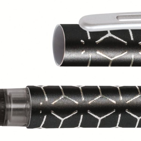 ONLINE Rollerball College 12512/3D black style, silver
