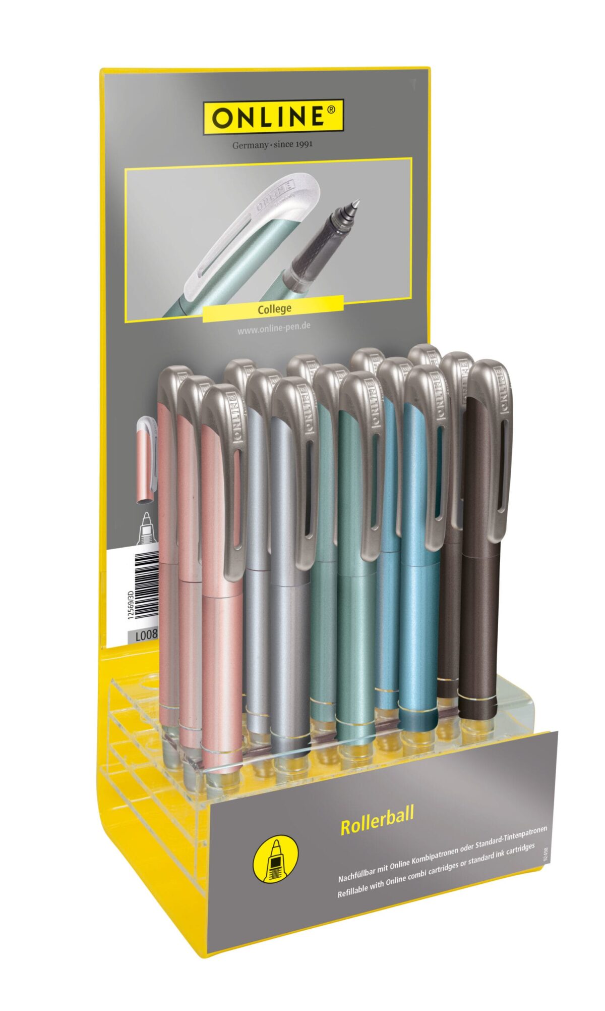 ONLINE Acryldisplay Rollerball 12589/15 College – Hochwertig & günstig bei ShopDeca