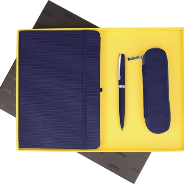 ONLINE Geschenkset Ocean Night Blue 16994 Notizbuch, KS, Etui