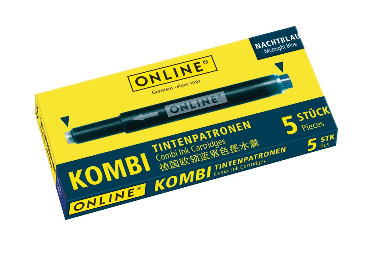 ONLINE Tintenpatronen Kombi 17056/12 Nightblue 5 Stück – Hochwertig & günstig bei ShopDeca