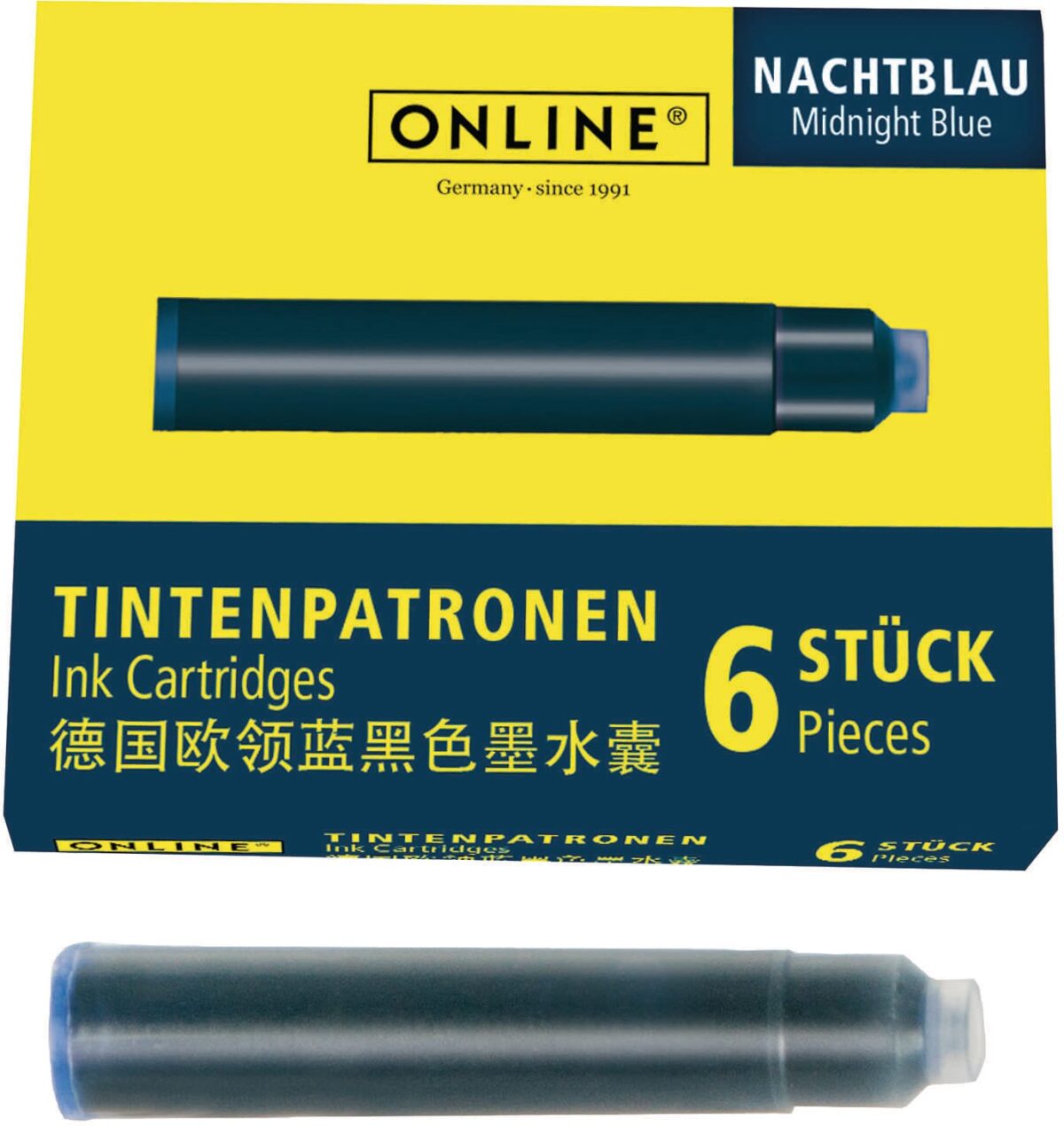 ONLINE Tintenpatronen Kombi 17058/12 Nightblue 5 Stück – Hochwertig & günstig bei ShopDeca