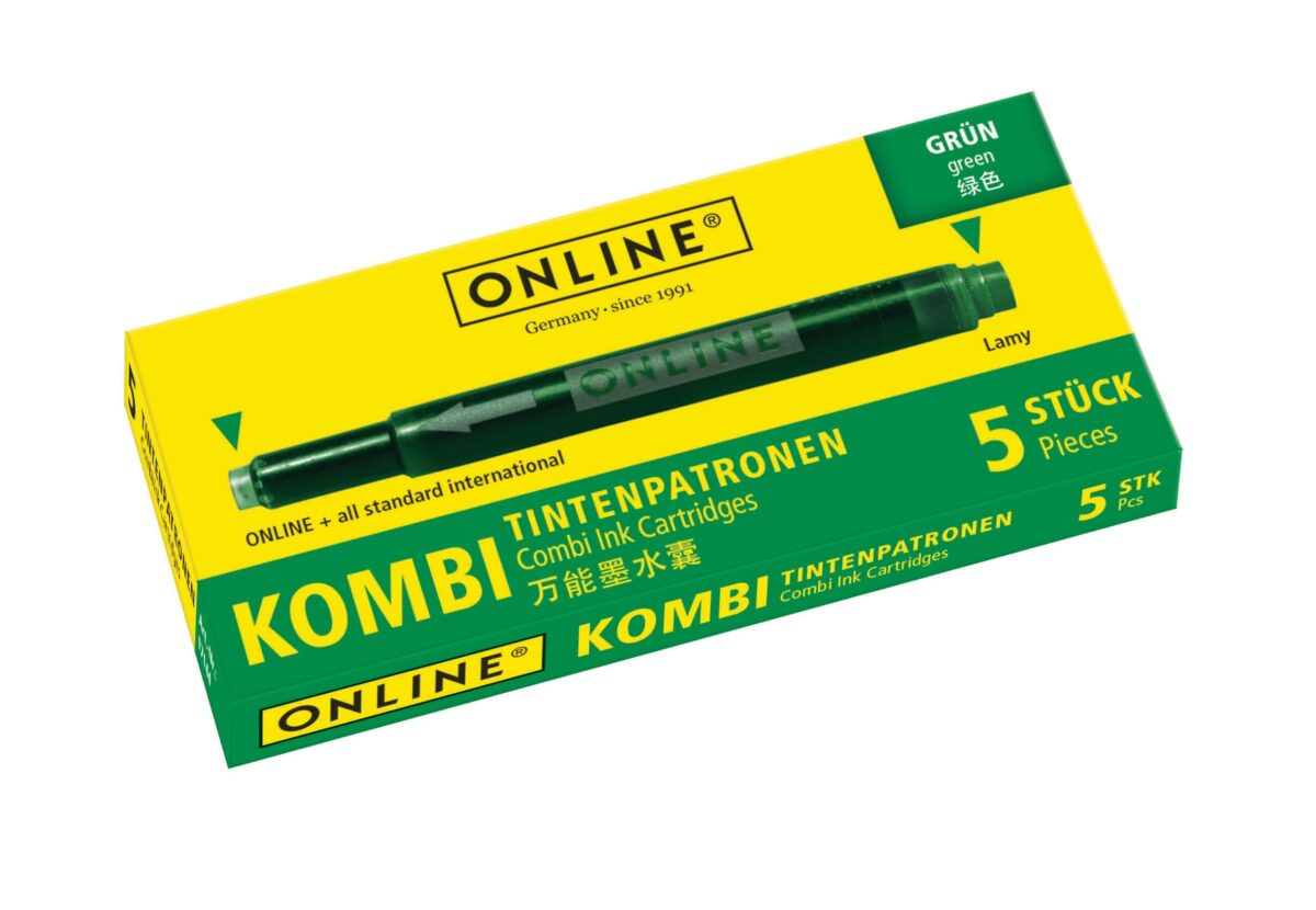 ONLINE Tintenpatronen Kombi 17144/12 Grün 5 Stück – Hochwertig & günstig bei ShopDeca