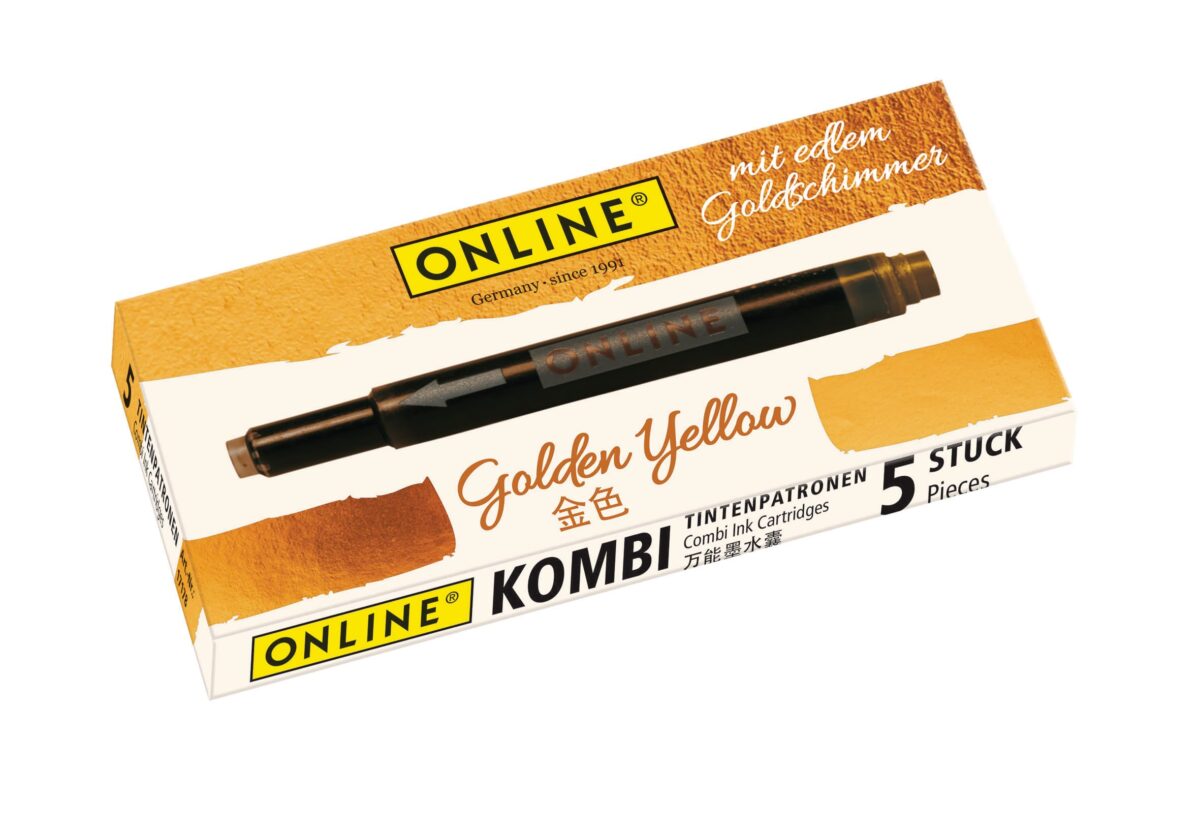 ONLINE Tintenpatrone Kombi 17178/12 golden yellow – Hochwertig & günstig bei ShopDeca