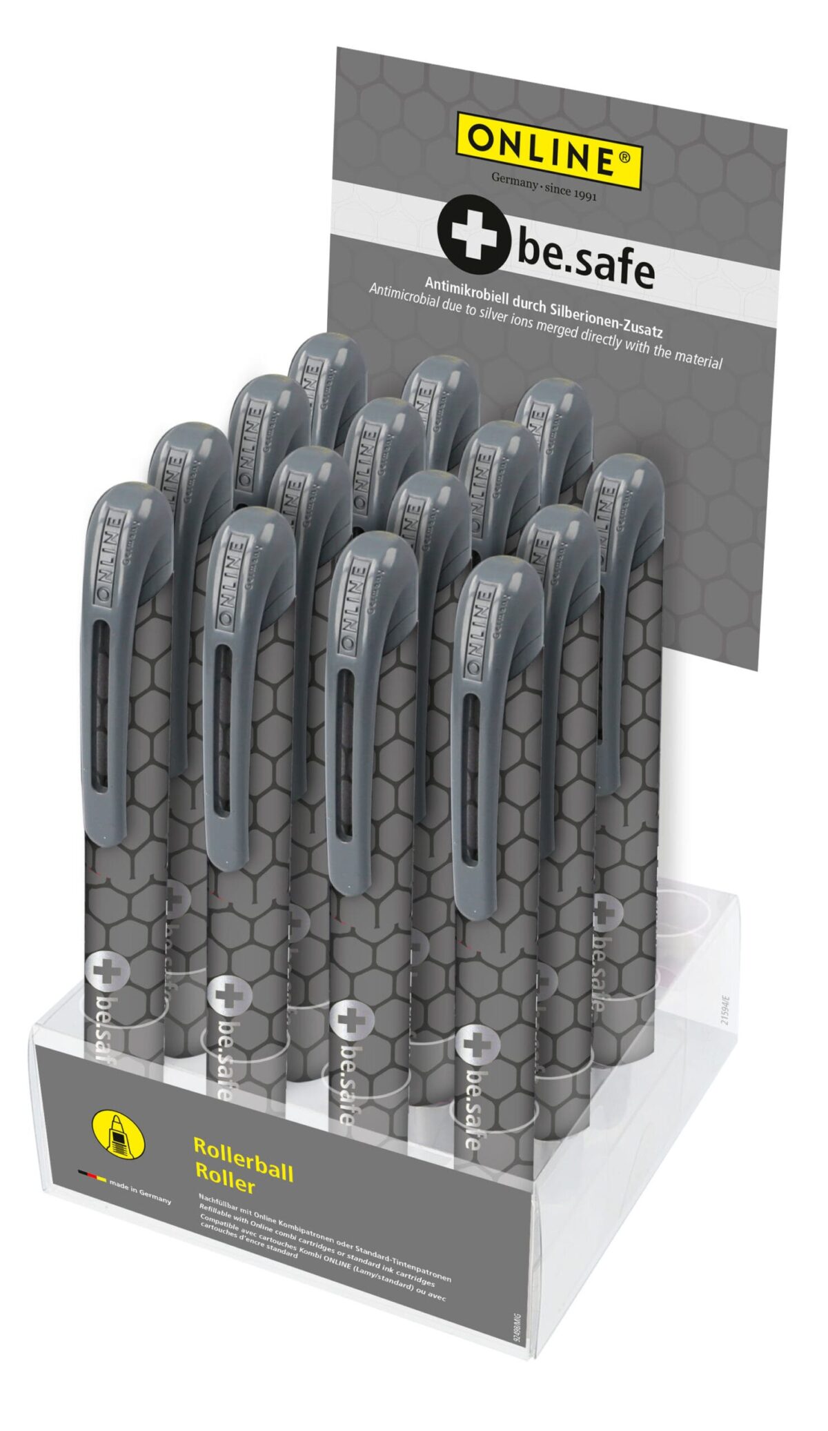 ONLINE Thekendisplay Rollerball 21594/15 Be.Safe 15 Stk. – Hochwertig & günstig bei ShopDeca