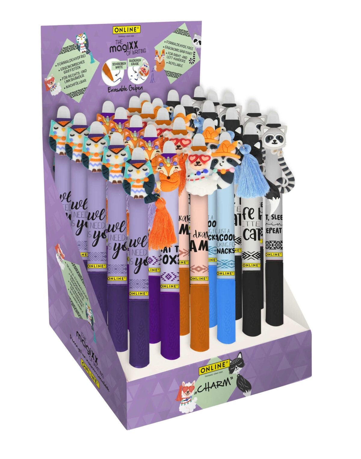 ONLINE Gelschreiber magiXX Charm 35462/30 Display, assortiert 30 Stück – Hochwertig & günstig bei ShopDeca