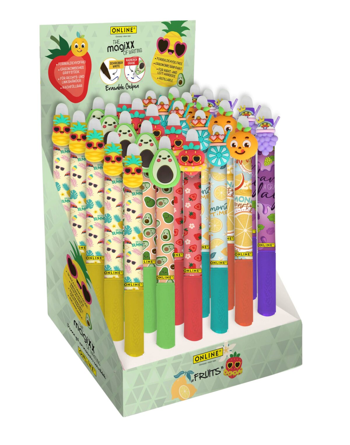 ONLINE Gelschreiber magiXX Fun Fruits 35469/30 Display, assortiert 30 Stück – Hochwertig & günstig bei ShopDeca