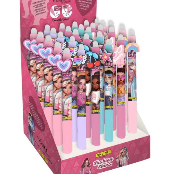 ONLINE Gelschr. magiXX Fashion Stars 35497/30 Display, assortiert 30 Stück