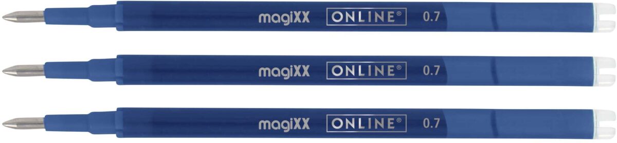 ONLINE Gelmine magiXX 0.7mm 40160/3 blau, Tag-Bag 3 Stück – Hochwertig & günstig bei ShopDeca
