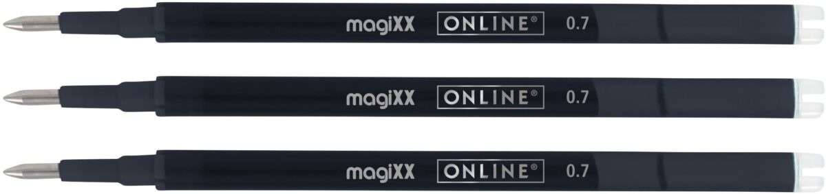 ONLINE Gel-Mine MagiXX 0.7mm 40161/3 schwarz, Tag-Bag 3 Stück – Hochwertig & günstig bei ShopDeca