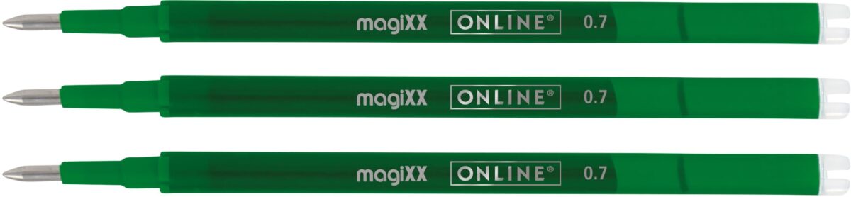 ONLINE Gel-Mine MagiXX 0.7mm 40165/3 grün, Tag-Bag 3 Stück – Hochwertig & günstig bei ShopDeca