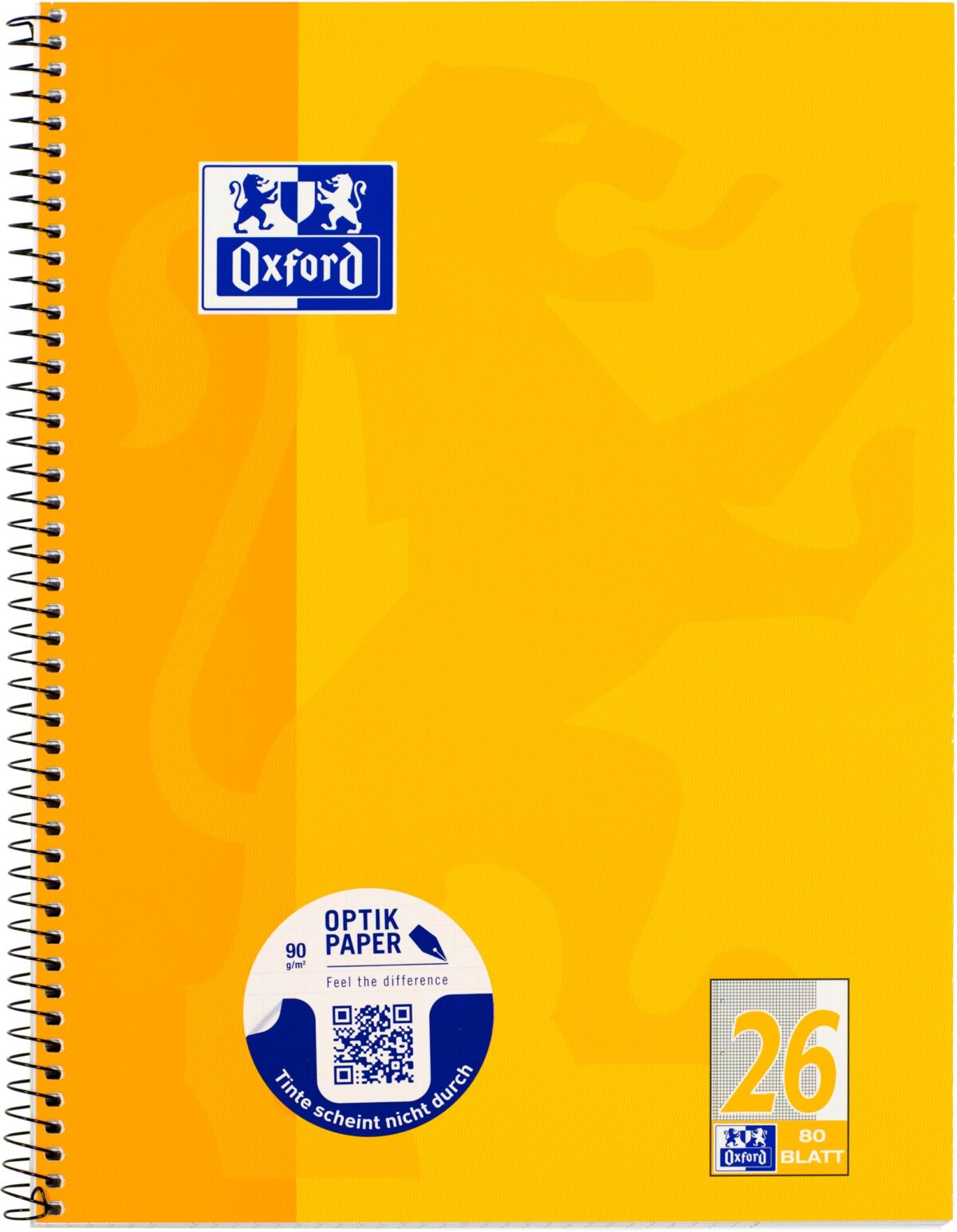 OXFORD Collegeblock A4+ 100050356 kariert, 90g 80 Blatt – Hochwertig & günstig bei ShopDeca