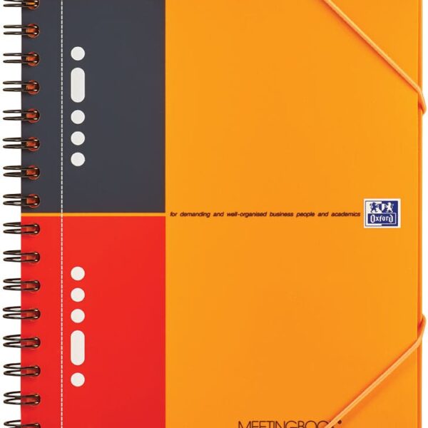 OXFORD Meetingbook A5+ 1712 liniert 6mm, 80g 80 Blatt
