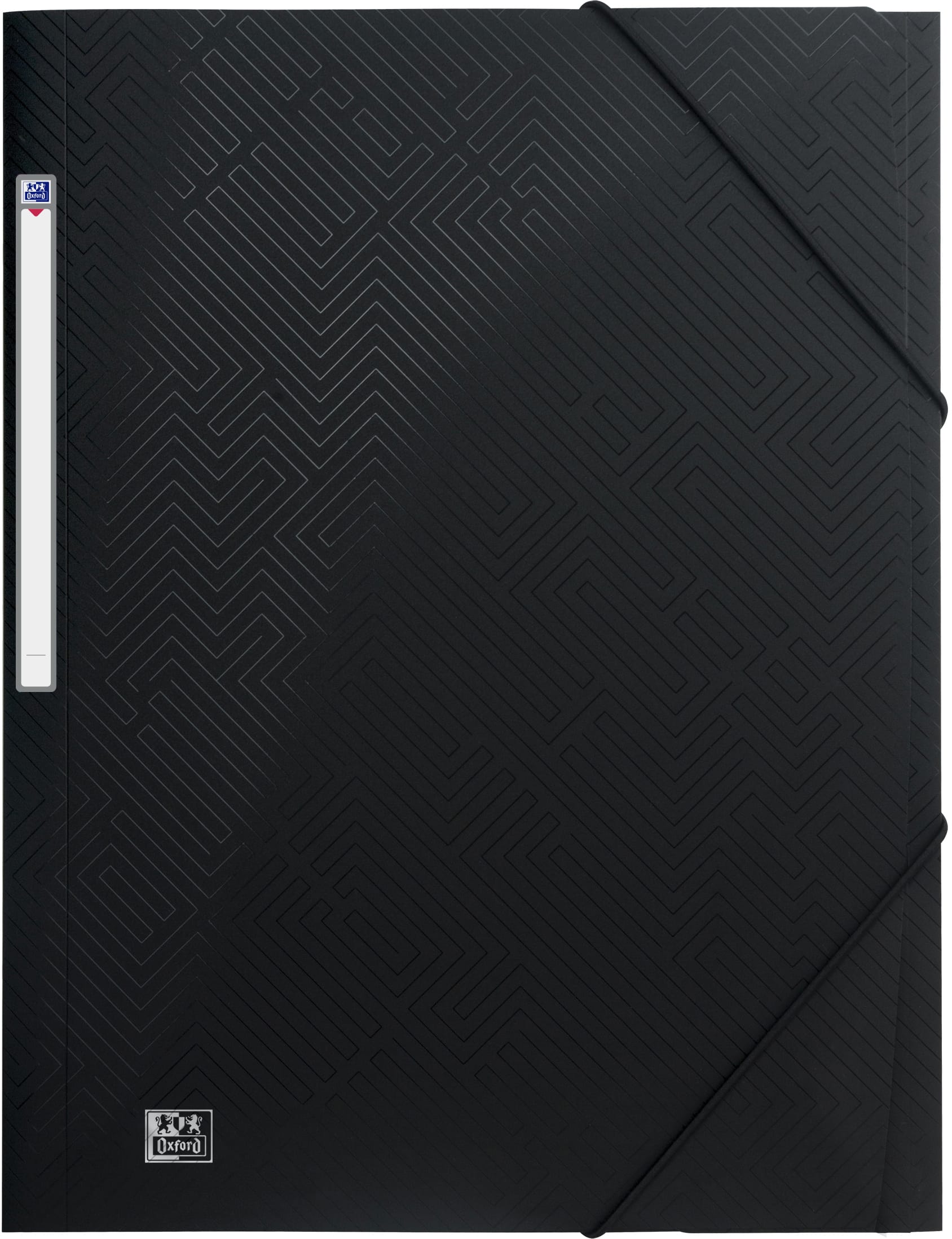 OXFORD-400104347-3045050378478 OXFORD Gummibandmappe Urban 24x32cm 400104347 schwarz, 150 Blatt – Hochwertig & günstig bei ShopDeca