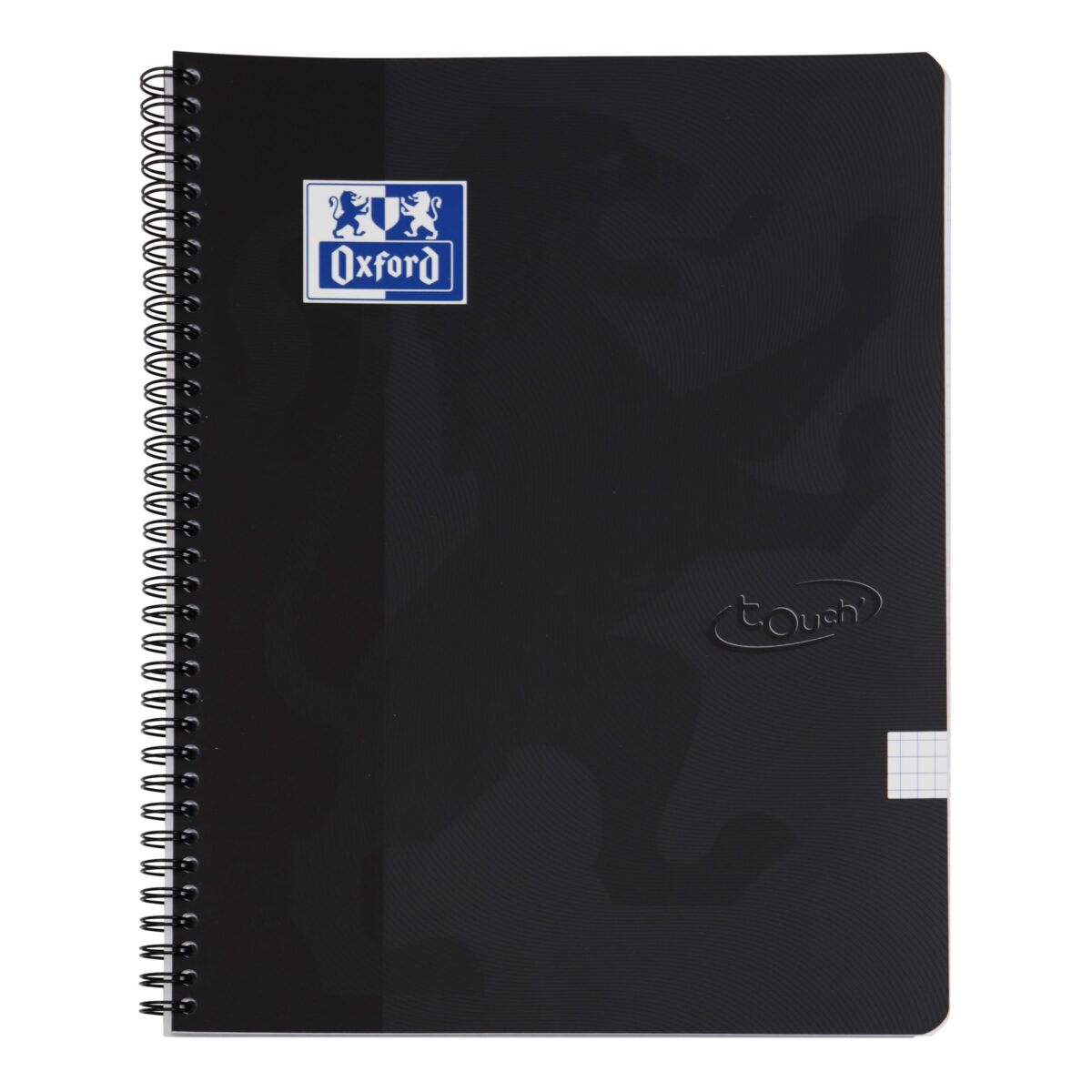 OXFORD Touch Spiralheft 400134120 A4, kariert 70 Blt, schwarz – Hochwertig & günstig bei ShopDeca