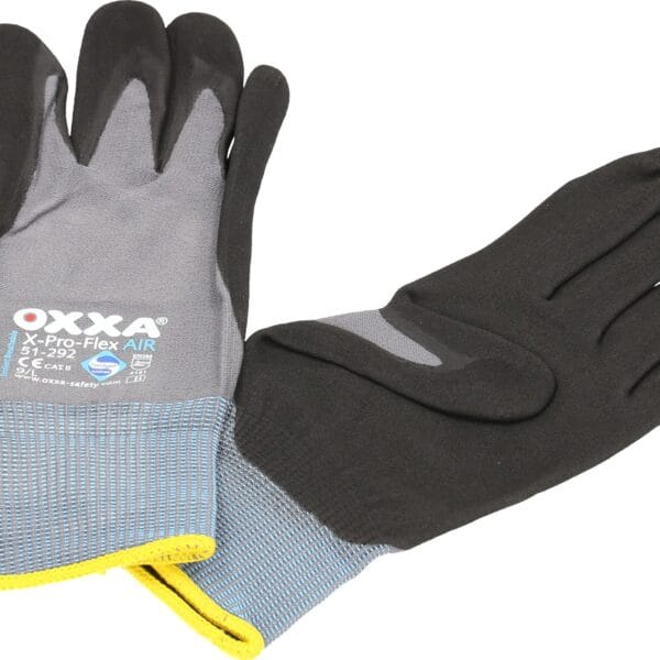OXXA Handschuh Pro-Flex Air Gr. L 51.292.09 Nylon, schwarze Microschaumb.