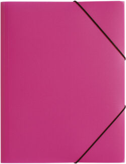 PAGNA Gummibandmappe Trend A3 21638-34 rosa 3 Klappen