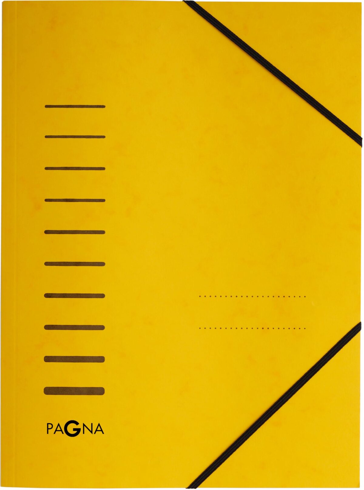 PAGNA Gummibandmappe A4 24001-05 gelb – Hochwertig & günstig bei ShopDeca