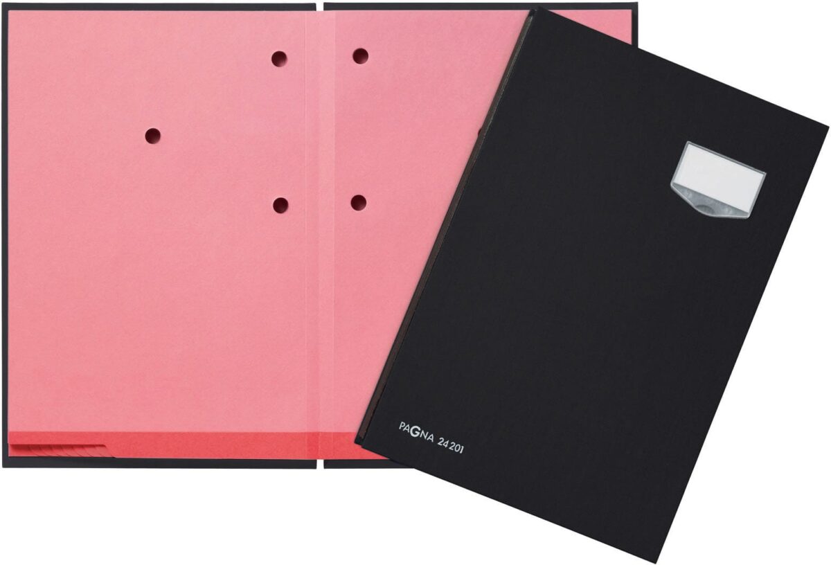PAGNA Unterschriftenmappe De Luxe A4 24102-04 schwarz 10-teilig – Hochwertig & günstig bei ShopDeca