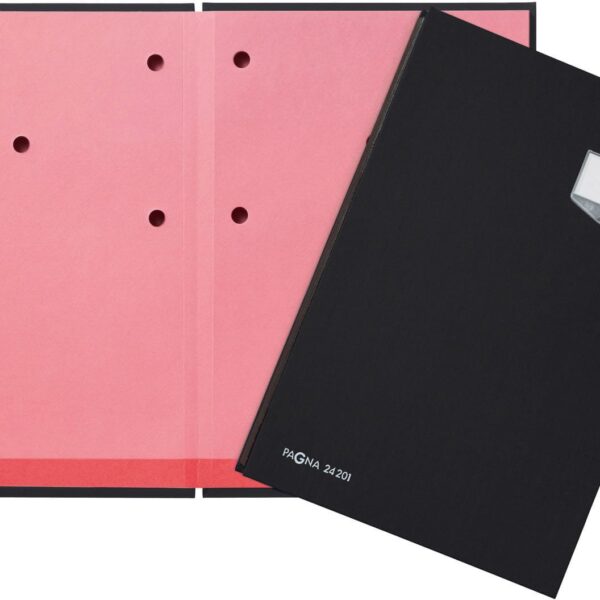 PAGNA Unterschriftenmappe De Luxe A4 24102-04 schwarz 10-teilig
