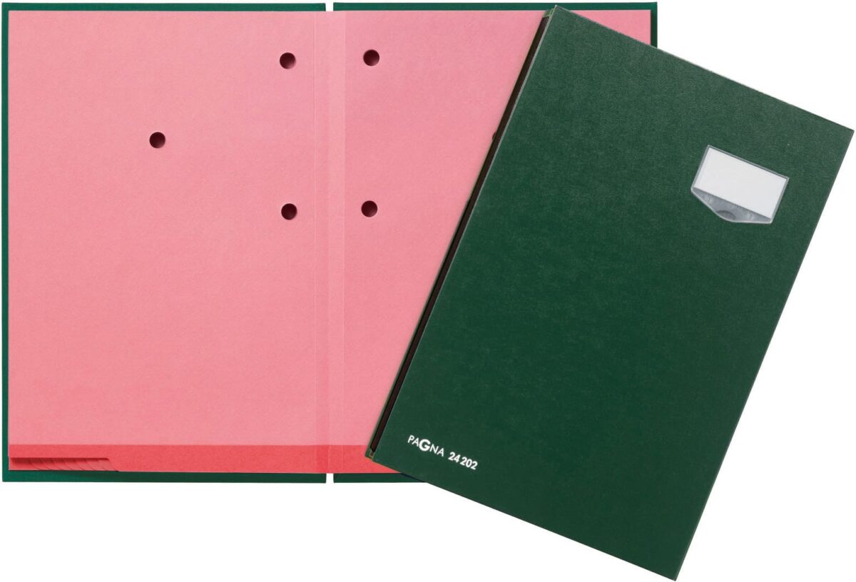 PAGNA Unterschriftenmappe De Luxe A4 24202-03 grün 20-teilig – Hochwertig & günstig bei ShopDeca