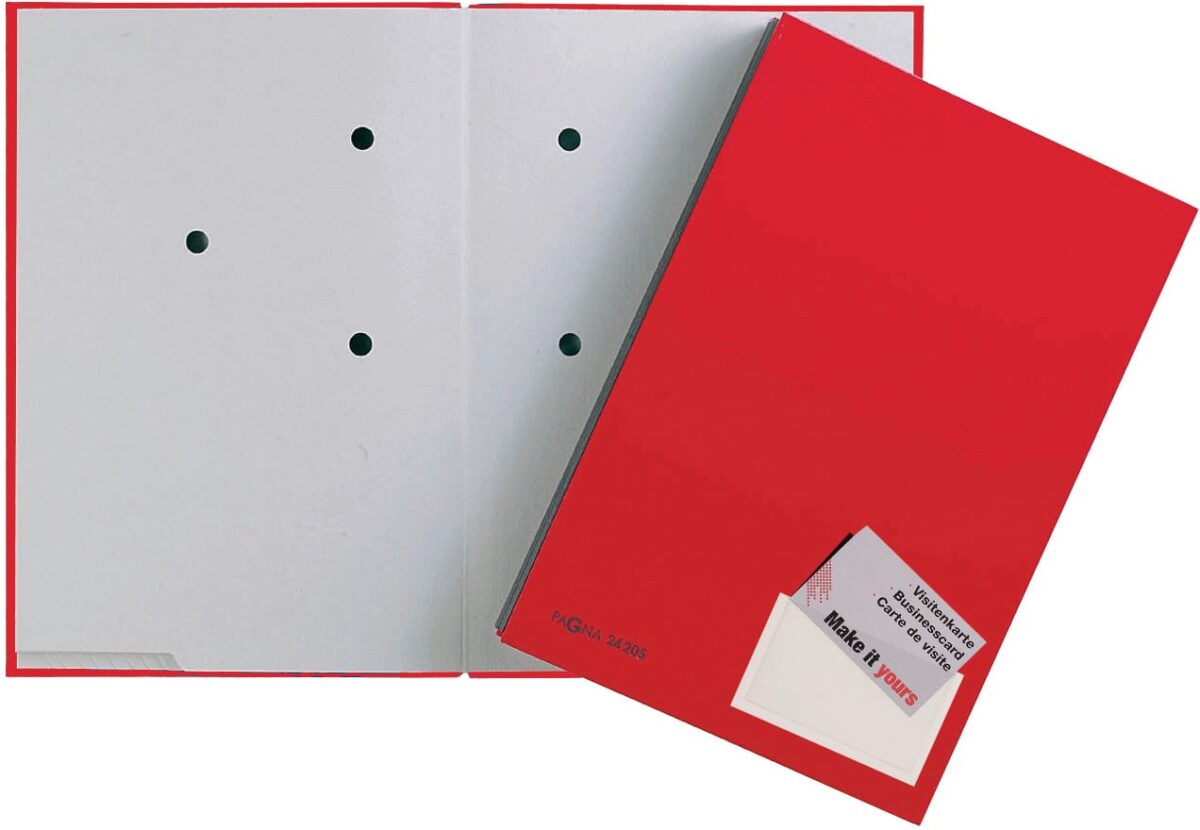 PAGNA Unterschriftenmappe A4 24205/01 rot – Hochwertig & günstig bei ShopDeca