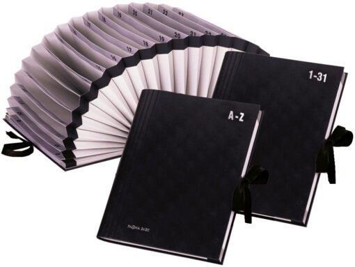 PAGNA Vorordner A4 24211-04 schwarz A-Z
