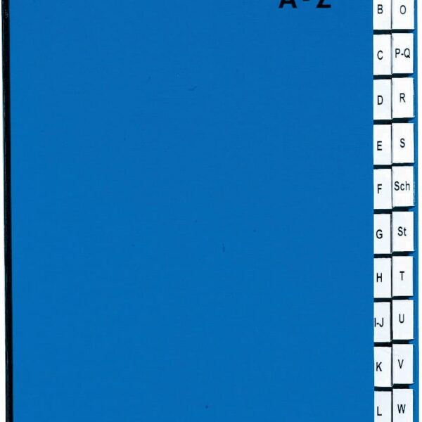 PAGNA Pultordner Color A4 24249-02 blau A-Z