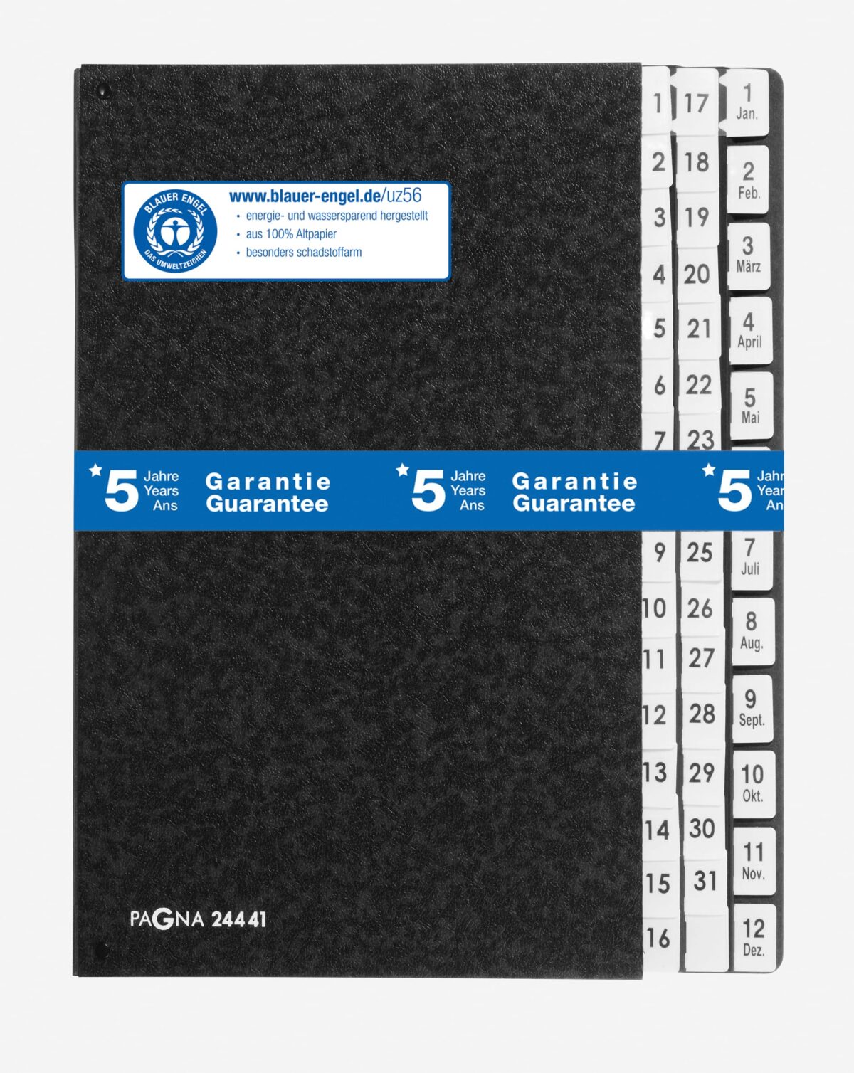 PAGNA PultordnerClassic A4 24441-04 1-31/Jan-Dez. DE 4-teilig – Hochwertig & günstig bei ShopDeca
