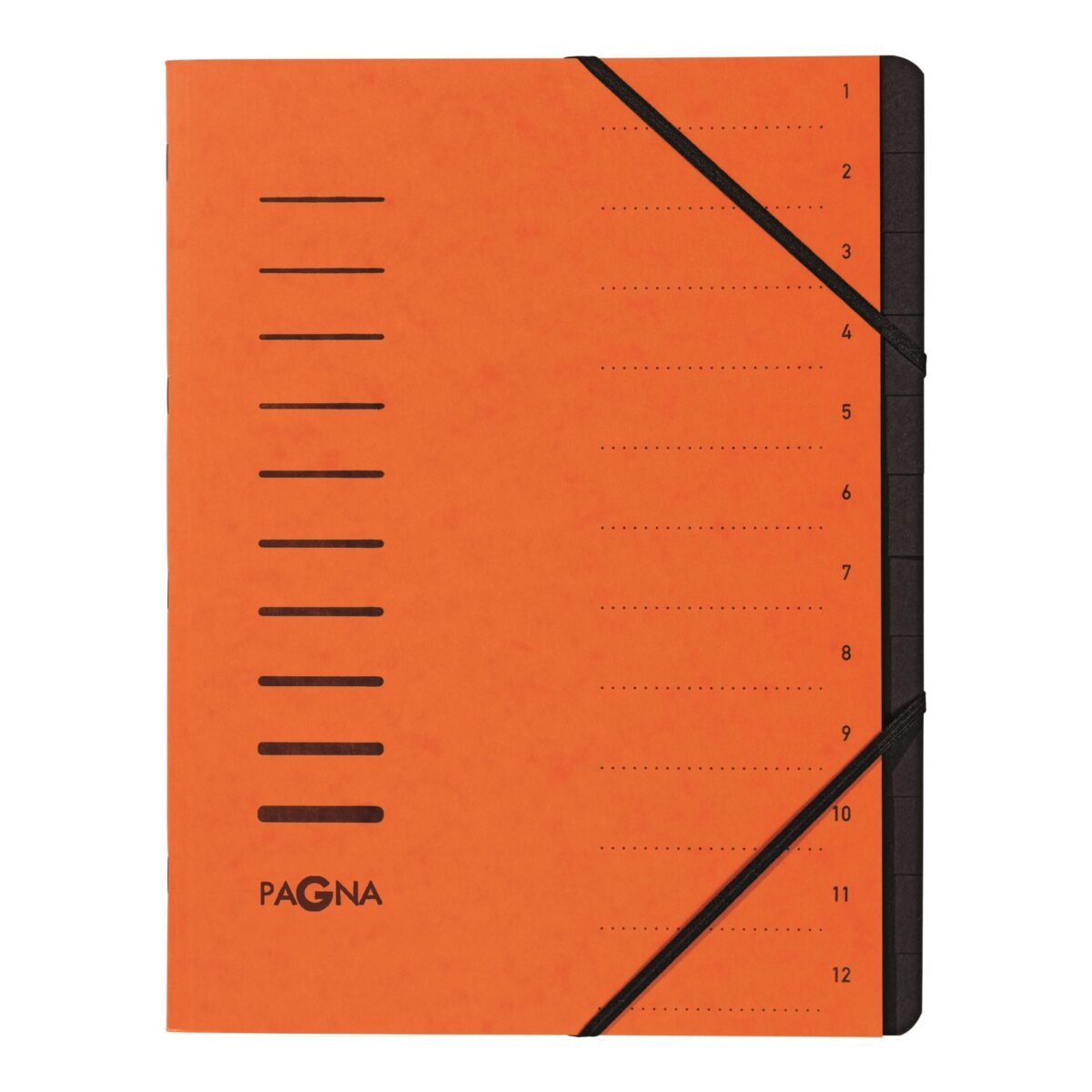 PAGNA Ordnungsmappe 40059-12 orange 12-teilig – Hochwertig & günstig bei ShopDeca
