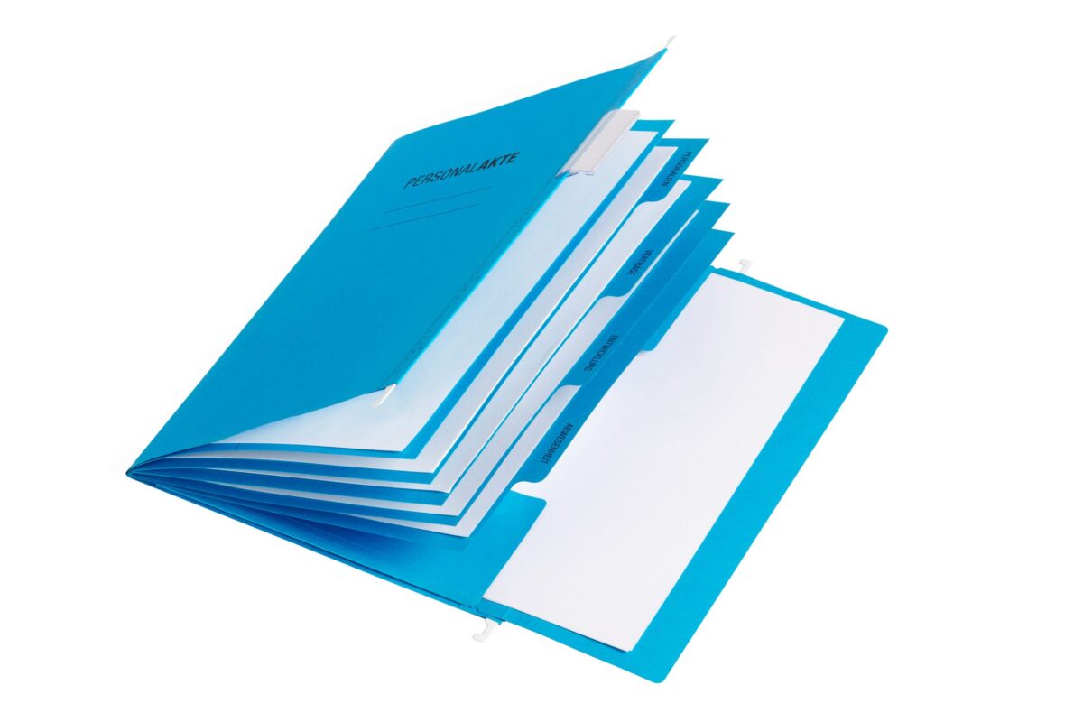 PAGNA Hängemappe Personal 5-teilig 44105-02 blau – Hochwertig & günstig bei ShopDeca