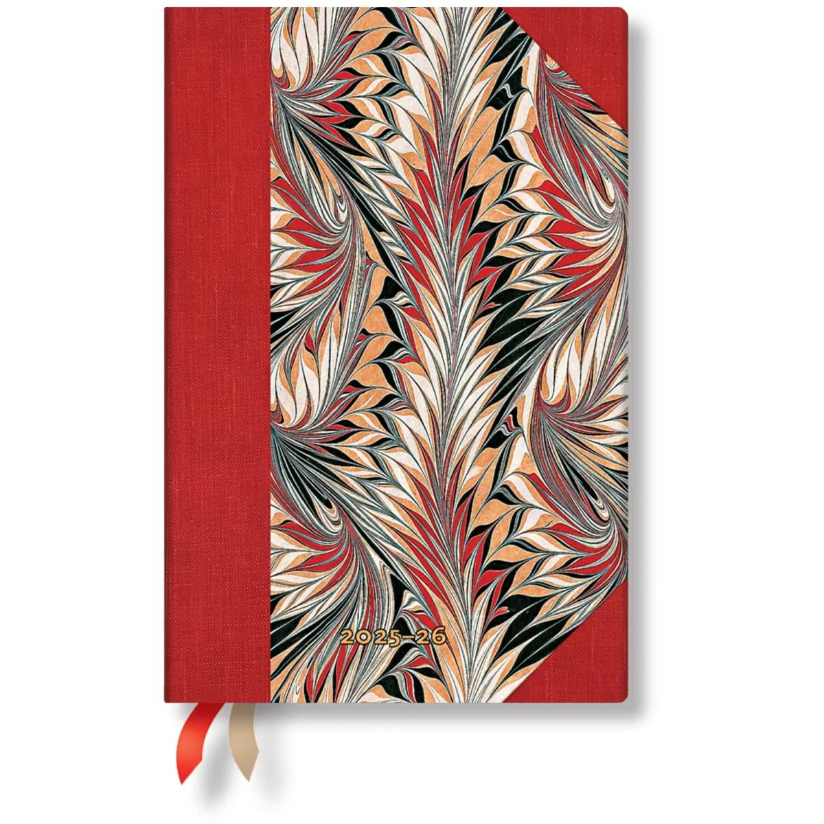PAPERBLANKS Agenda Rubedo Mini 25/26 DD0531-6 1W/2S 18M DE HOR HC 9.5x14cm – Hochwertig & günstig bei ShopDeca