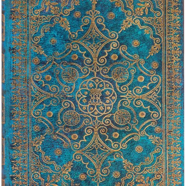 PAPERBLANKS Notizbuch Azurblau Midi FB6476-3 liniert 176 Seiten