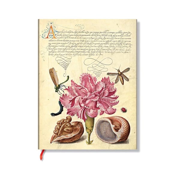 PAPERBLANKS Notizbuch Rosa Nelke Ultra FB9725-9 liniert 176 Seiten