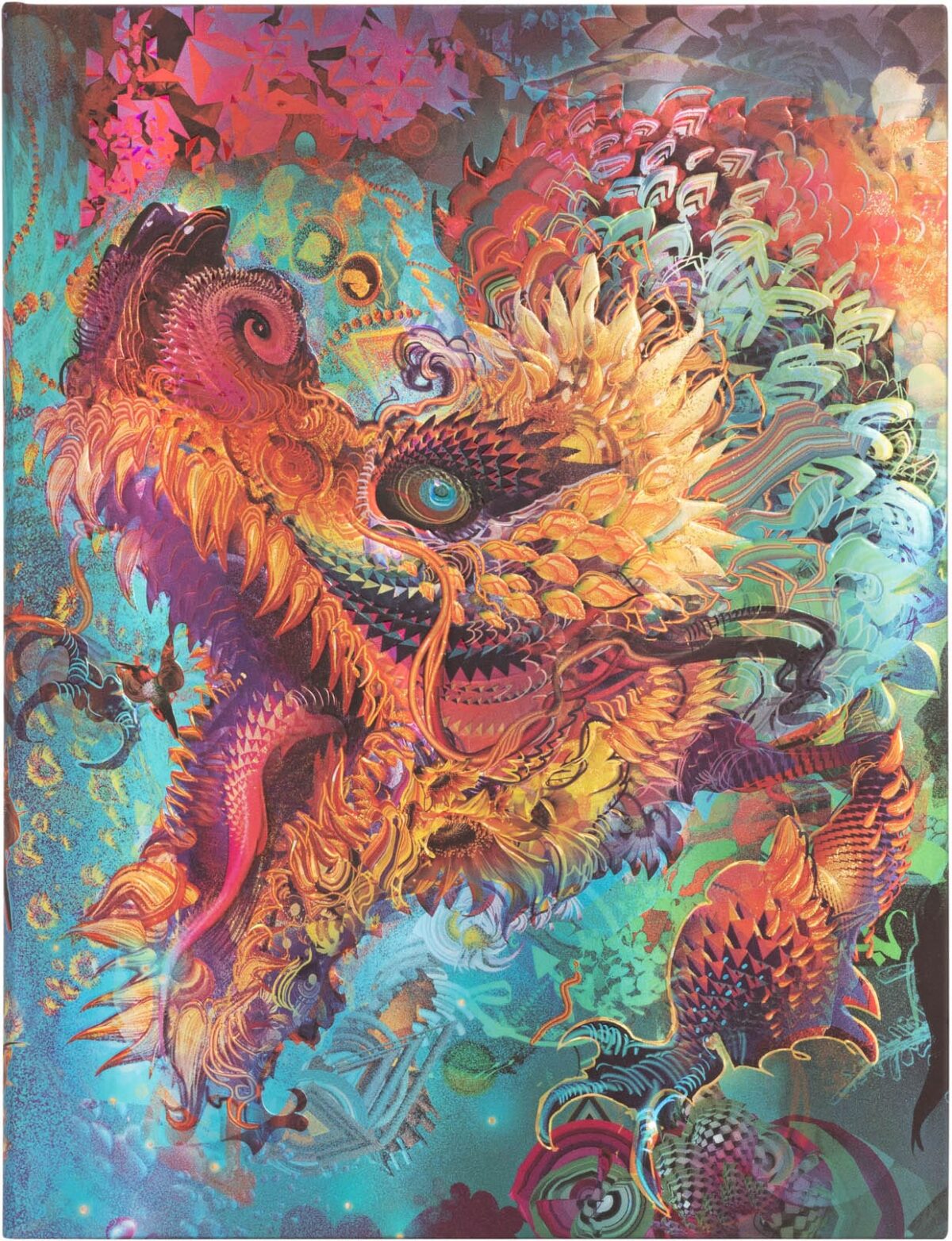 PAPERBLANKS Notizbuch Humming Dragon Ultra PB8179-1 liniert, 144 S., bunt – Hochwertig & günstig bei ShopDeca